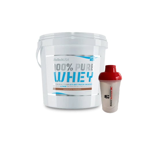 BiotechUSA 100% Pure whey 4000g Vanilia