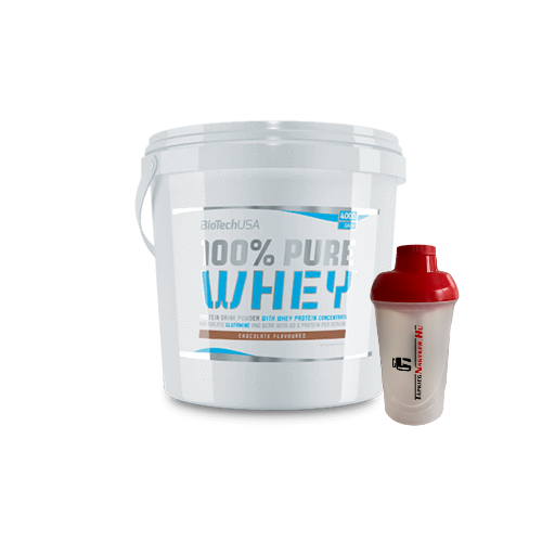 BiotechUSA 100% Pure whey 4000g Vanilia
