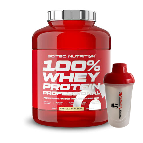 Scitec Nutrition 100% Whey Protein Professional 2350g +ajándék Shaker
