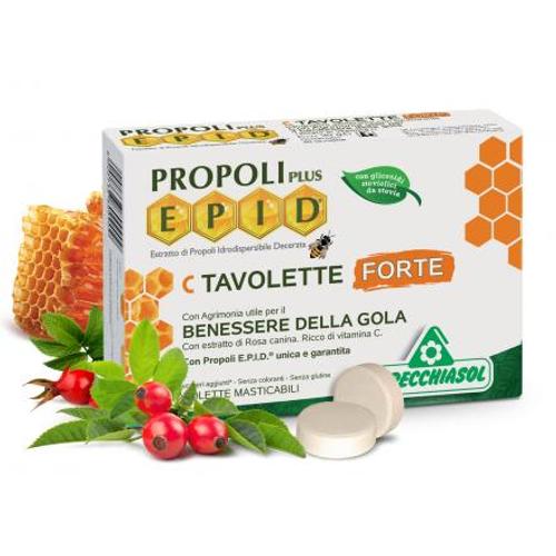 Specchiasol® EPID® C szopogatós tabletta - extra hatóanyag tartalommal és szabadalommal. 1,7 g propolisz/ napi adag!