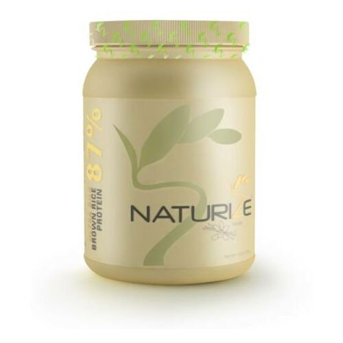 Vaníliás Naturize Ultra Silk 2.0 (87%) barnarizs-fehérjepor 620 g  26 adag
