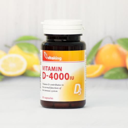 Vitaking D3-vitamin 4000NE