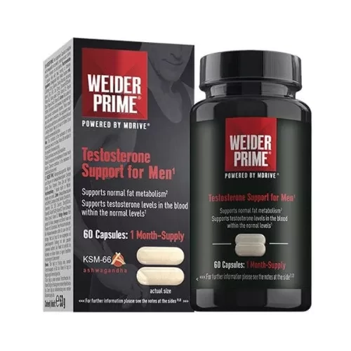 Weider Prime tesztoszteron fokozó 60 kapszula