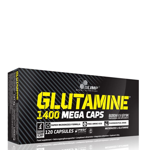 Olimp Sport Nutrition - Glutamine mega caps 1400 - 120 kapszula