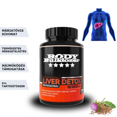 Liver Detox májvédő 100 tabl - BodyBulldozer