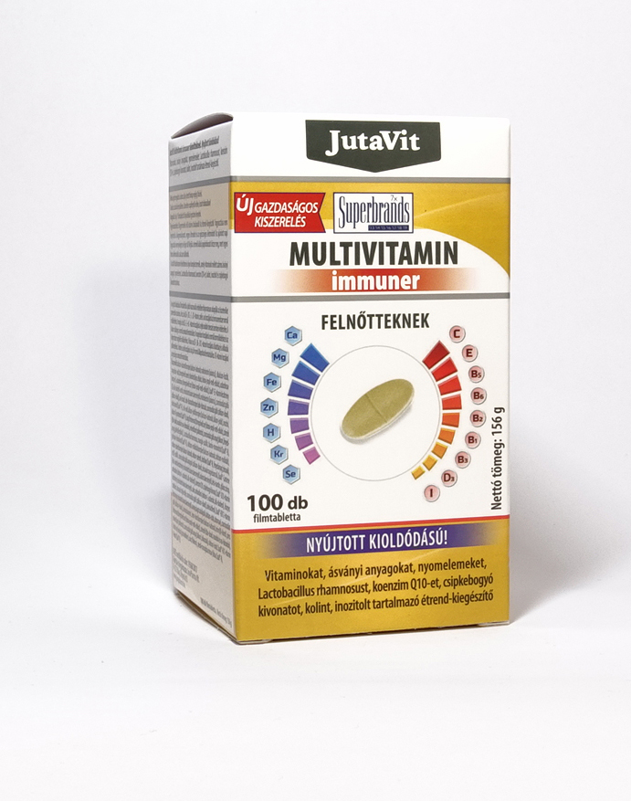 JutaVit Multivitamin Immuner Felnőtteknek – 100db