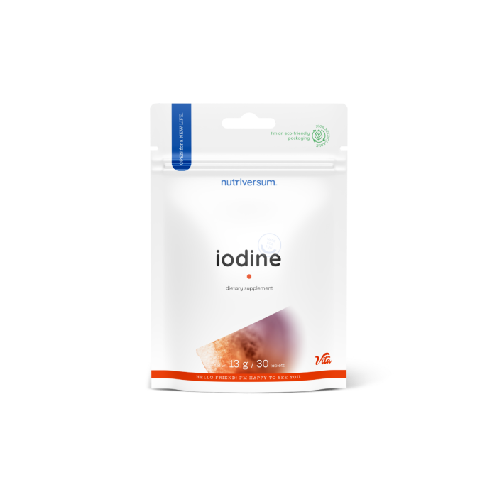 Iodine Tablet 30 tabletta - Nutriversum