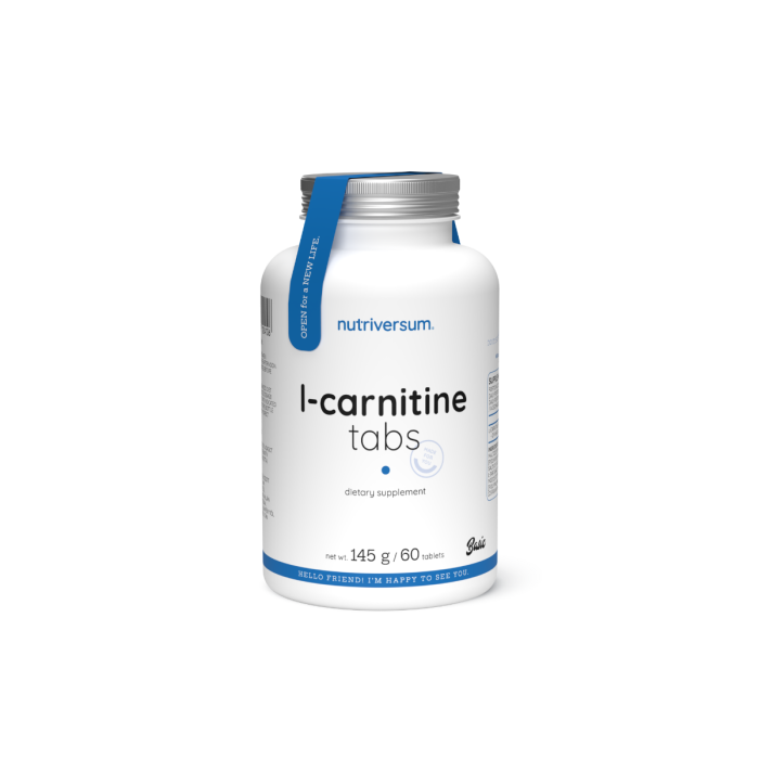 Nutriversum BASIC L-carnitine 1500 mg 60 tabletta