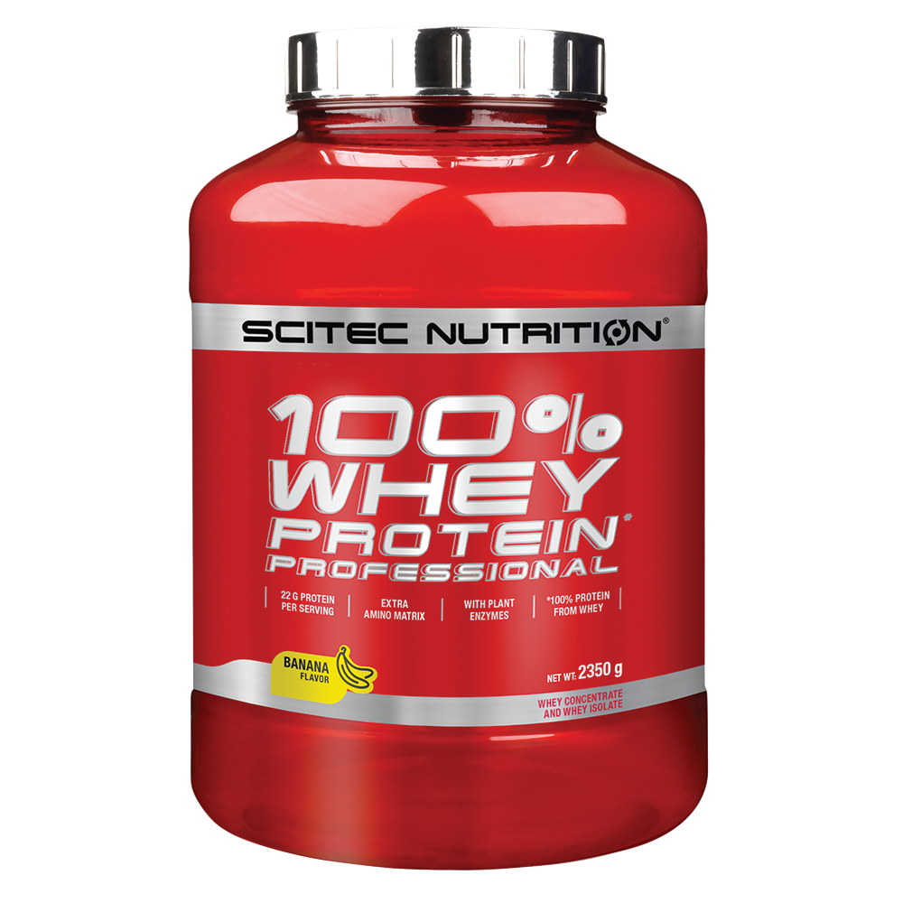 Scitec Nutrition 100% Whey Protein Professional - 2350g 2db (22390ft/db) 