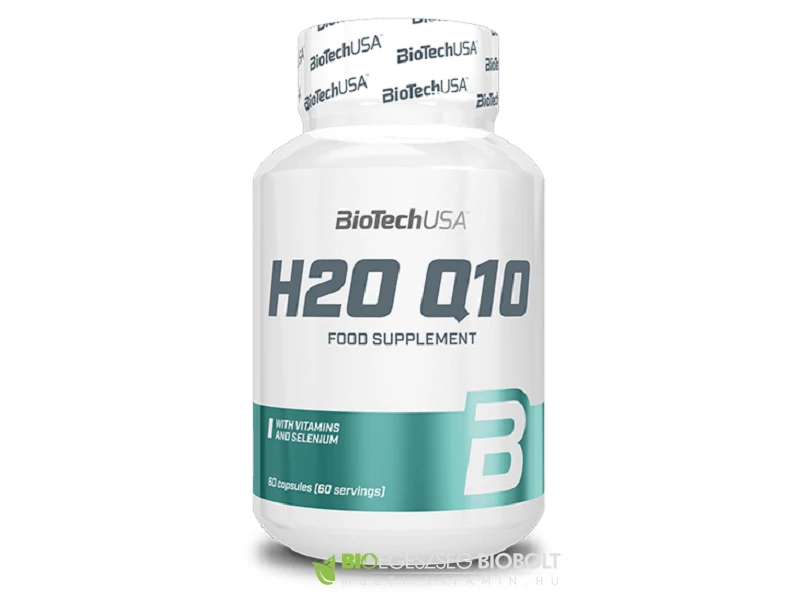 BiotechUSA H2O Q10 - 60 kapszula