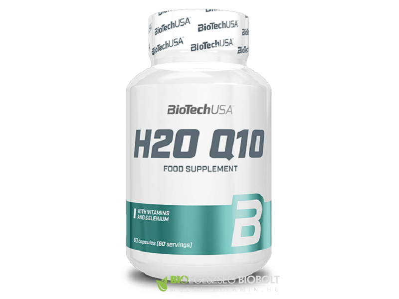 BiotechUSA H2O Q10 - 60 kapszula 