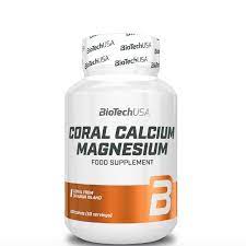 BiotechUSA Coral Calcium Magnesium 100 tabletta