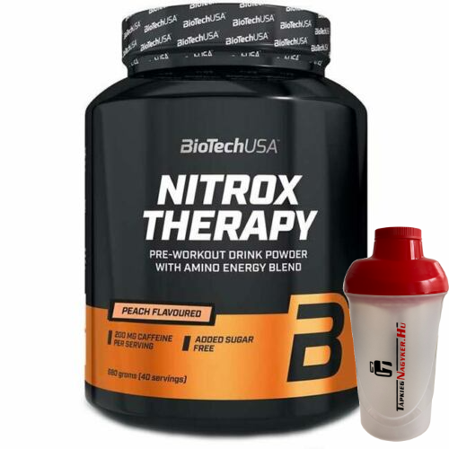 BiotechUSA Nitrox Theraphy 680g + ajándék Shaker