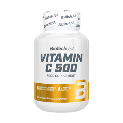 BiotechUSA Vitamin C 500 120 rágótabletta