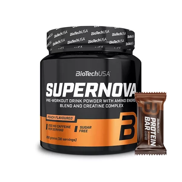 BiotechUSA SuperNova 282g + ajándék Protein Bar