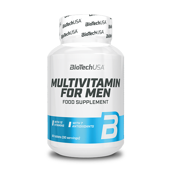 BioTechUSA Multivitamin for Men - 60db  2db(5690Ft/db)