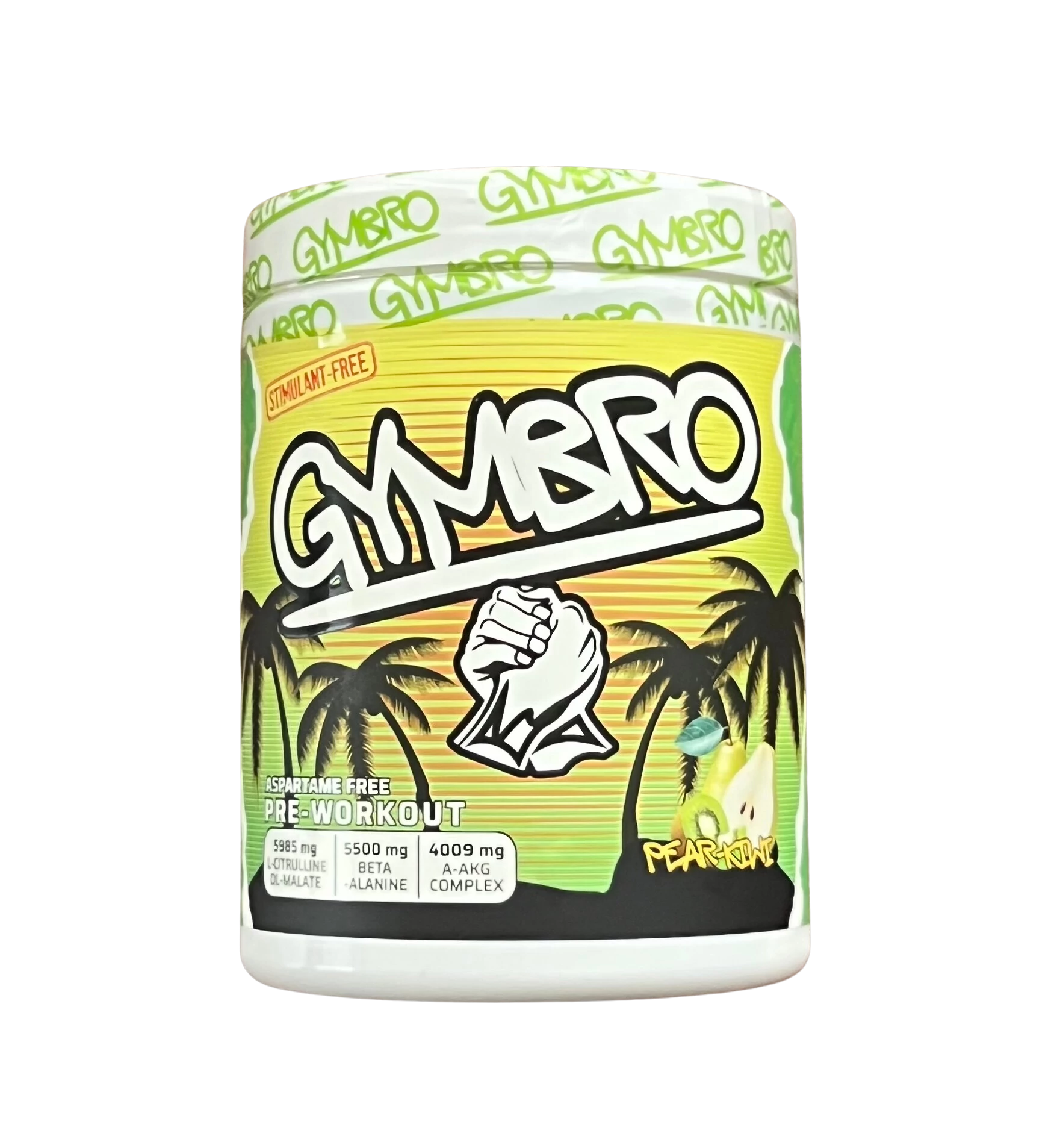 Gymbro Pre-Workout Stimuláns mentes 380g