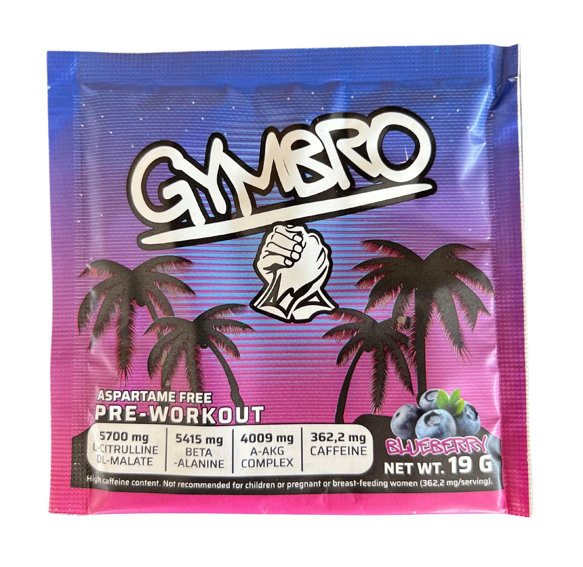 GymBro Pre Workout 19g