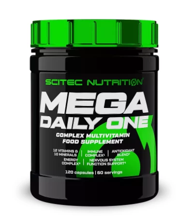 Scitec Nutrition Mega Daily One Plus kapszula 120db 2db!(5490Ft/db)