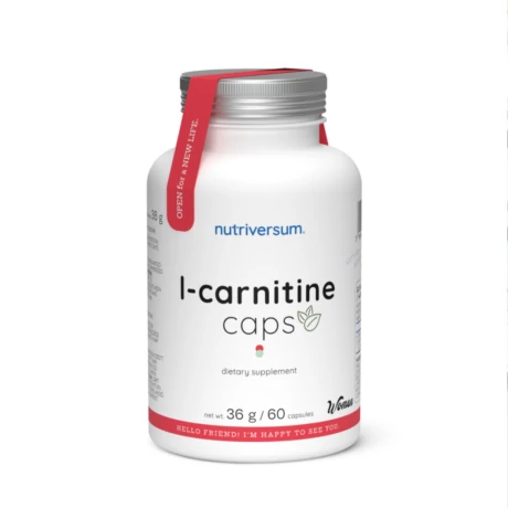 Nutriversum L-Carnitine Caps 1000mg 60 kapszula