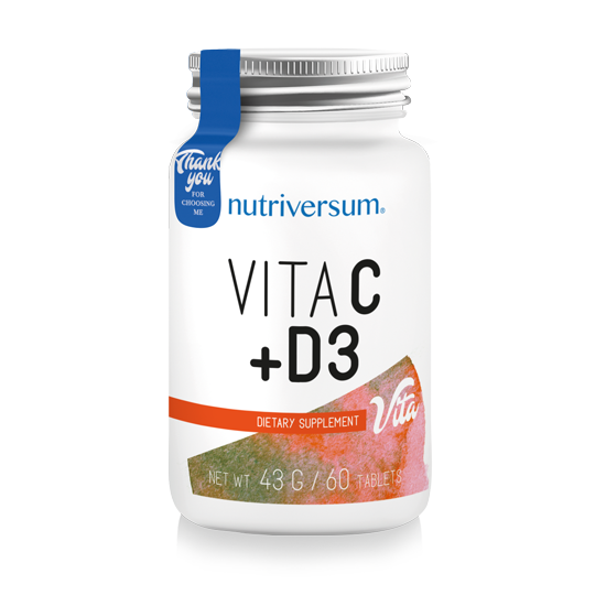 Nutriversum C+D3 VITA - 60 tabletta 