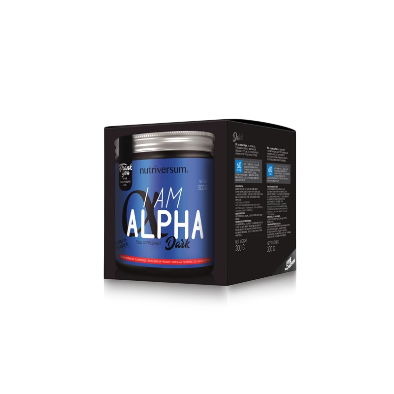 Nutriversum I am Alpha DARK - 300g