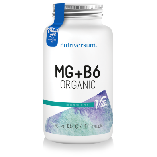Nutriversum MG+B6 VITA - 100 tabletta 