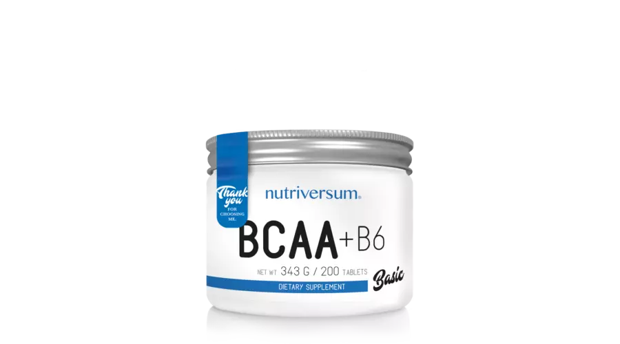 Nutriversum BASIC BCAA+B6 200 tabletta