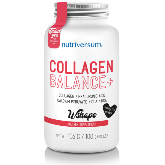 Nagyker Nutriversum Collagen Balance+ WSHAPE - 100 kapszula