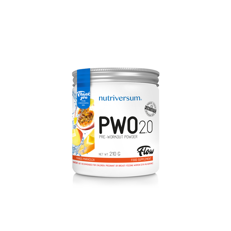 PWO 2.0 - 210g - FLOW - Nutriversum