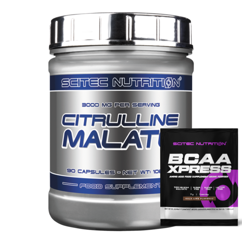 Scitec Nutrition Citrulline Malate 90db + ajándék Bcaa