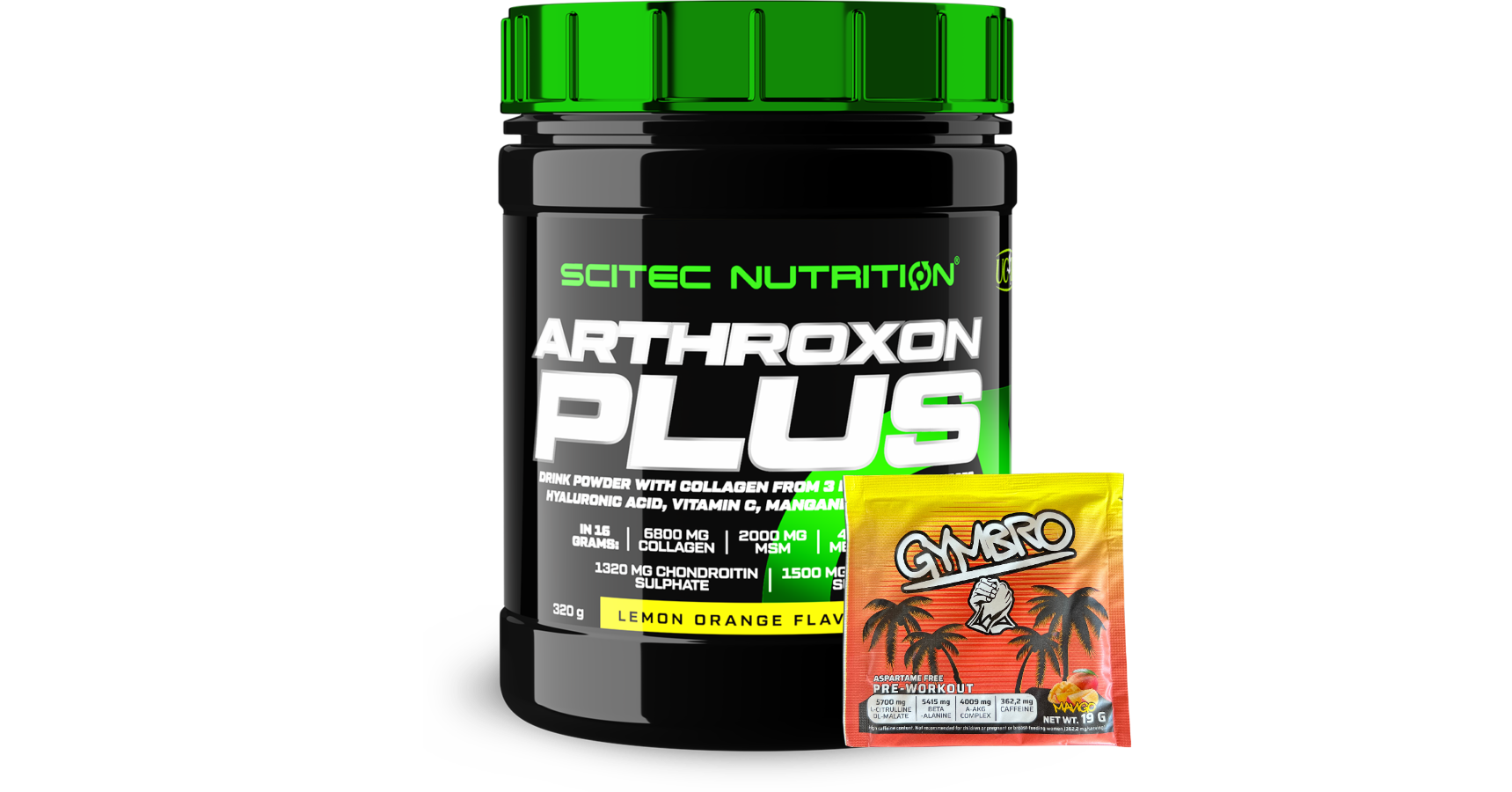 Scitec Arthroxon Plus (320 gr.) + GymBro Pre Workout 19g