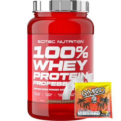 Scitec Whey Protein Professional 920g +GymBro Pre Workout 19g