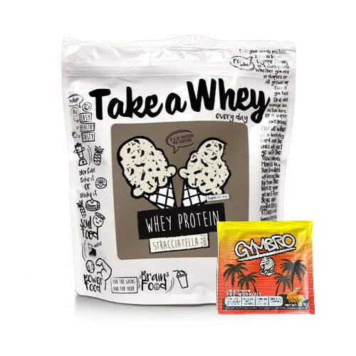 Take A Whey - Whey Protein - 907 g +ajándék GymBro Pre Workout19g