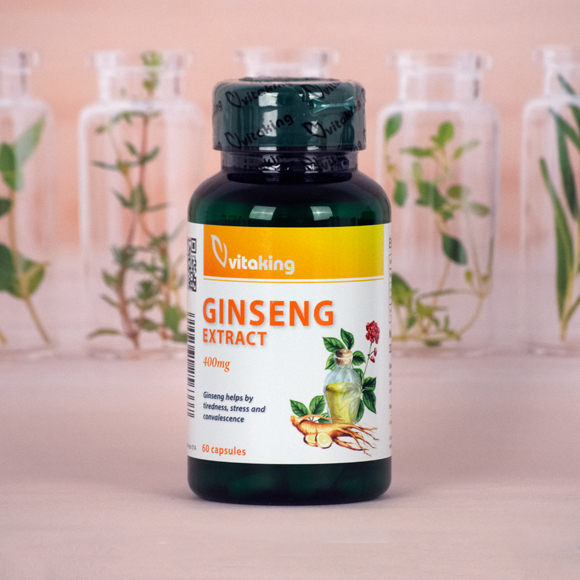 Vitaking Ginseng kivonat 400 mg (60)