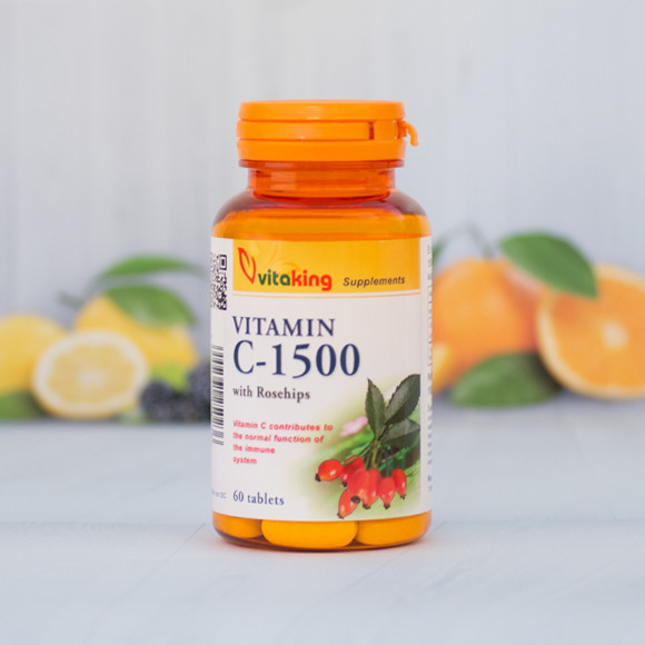 Vitaking C-vitamin 1500 mg